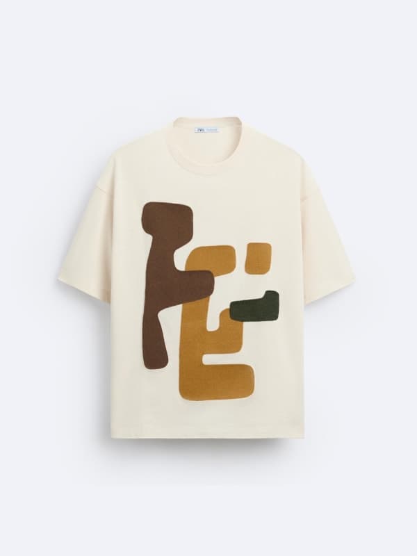 abstract graphic tee