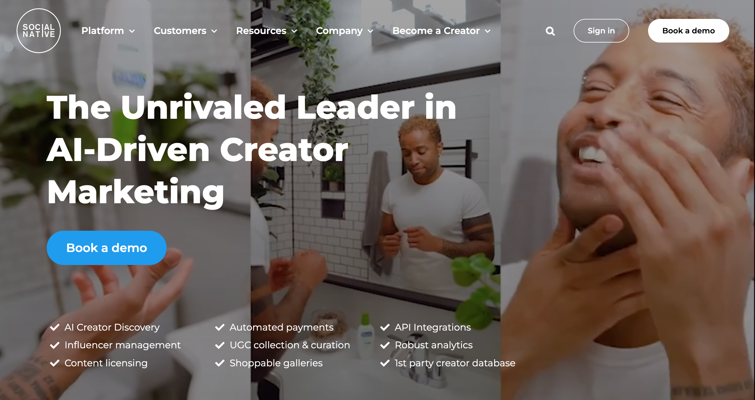 A visual-first UGC platform for brand-aligned content.