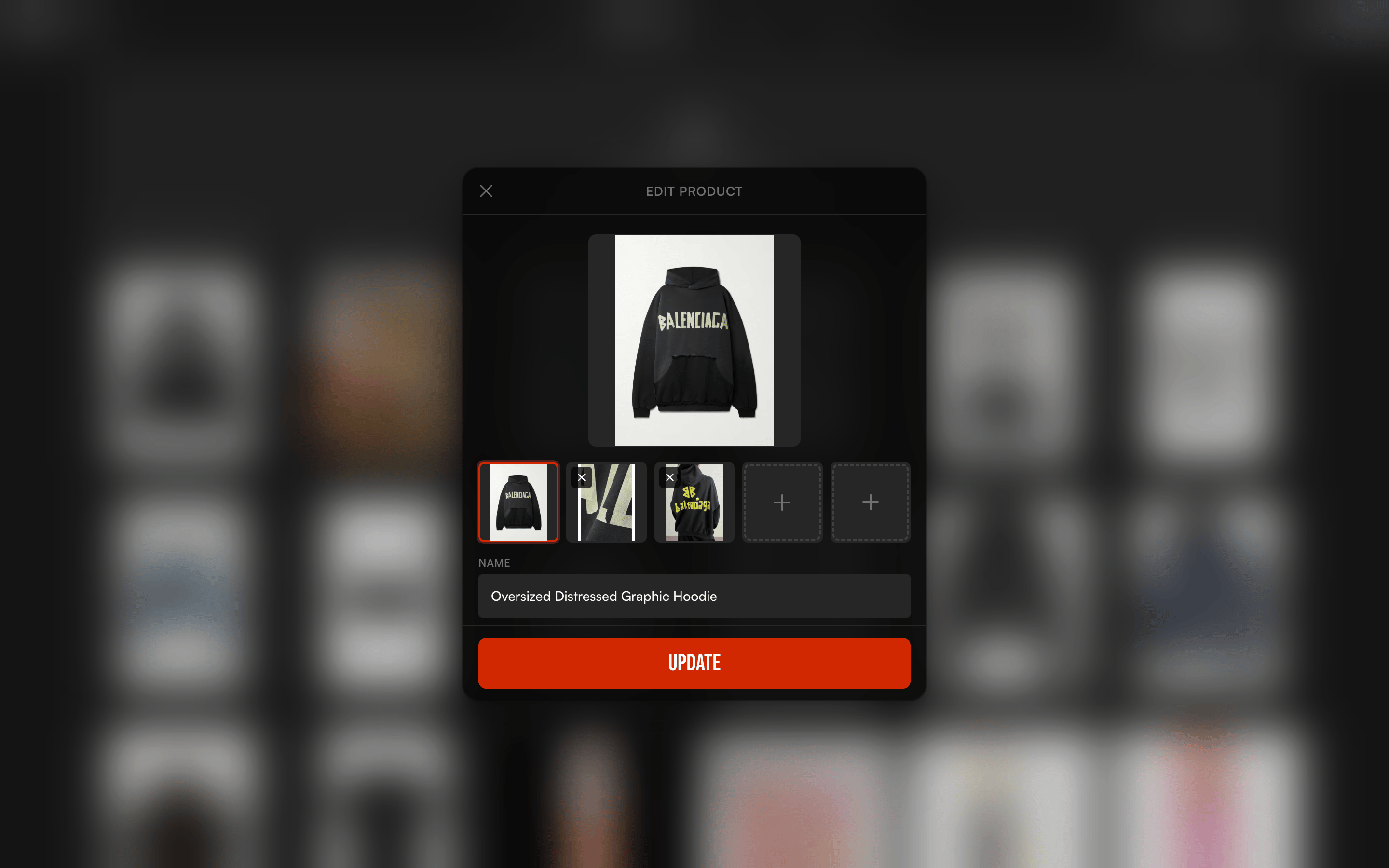 👗 Add more images to each product