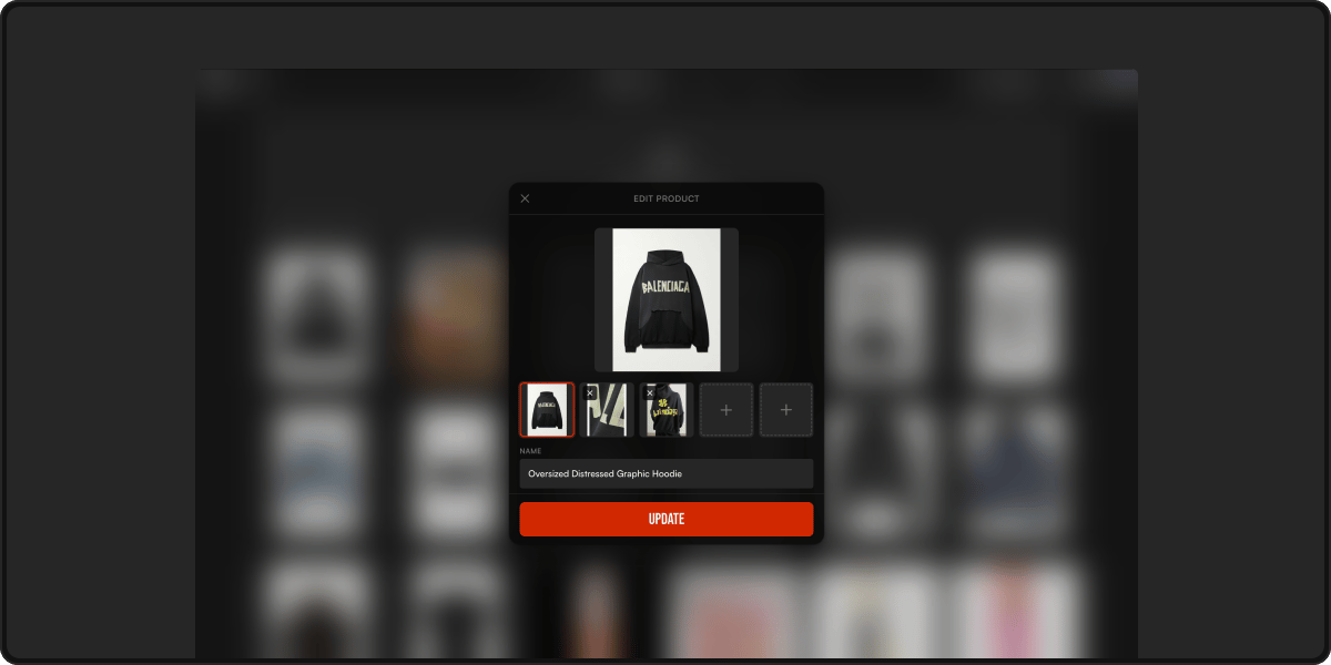 👗 Add more images to each product