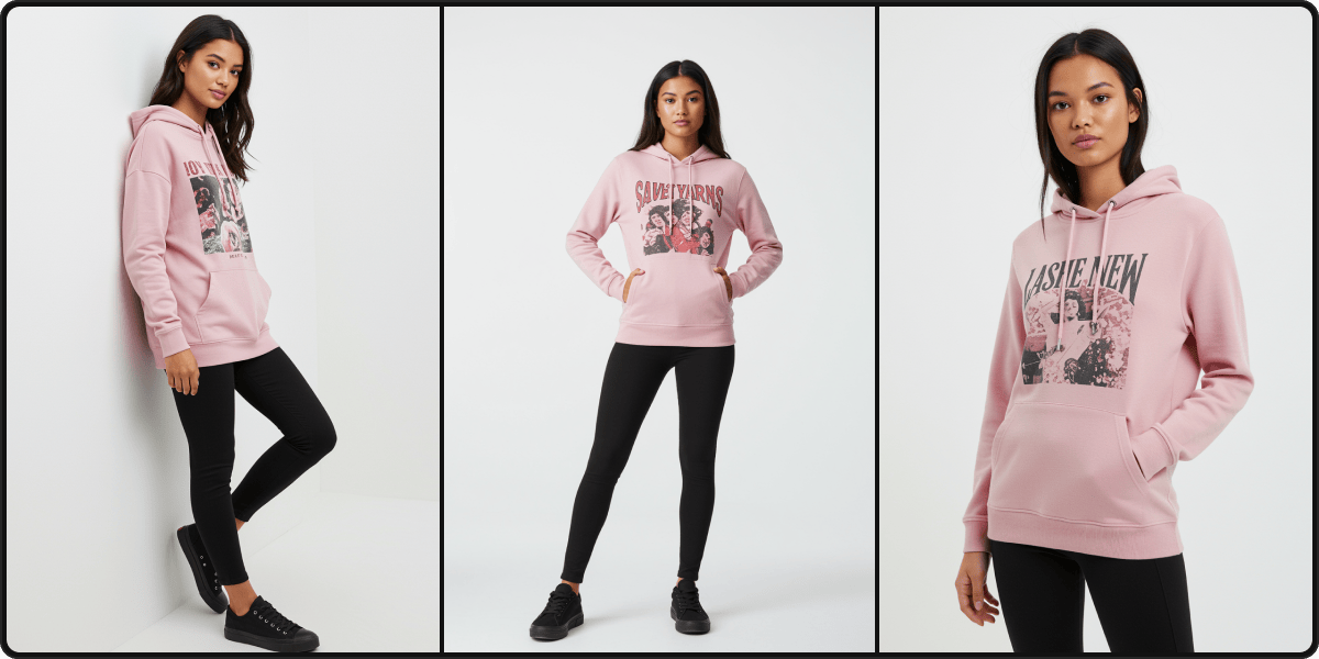 Different posing options