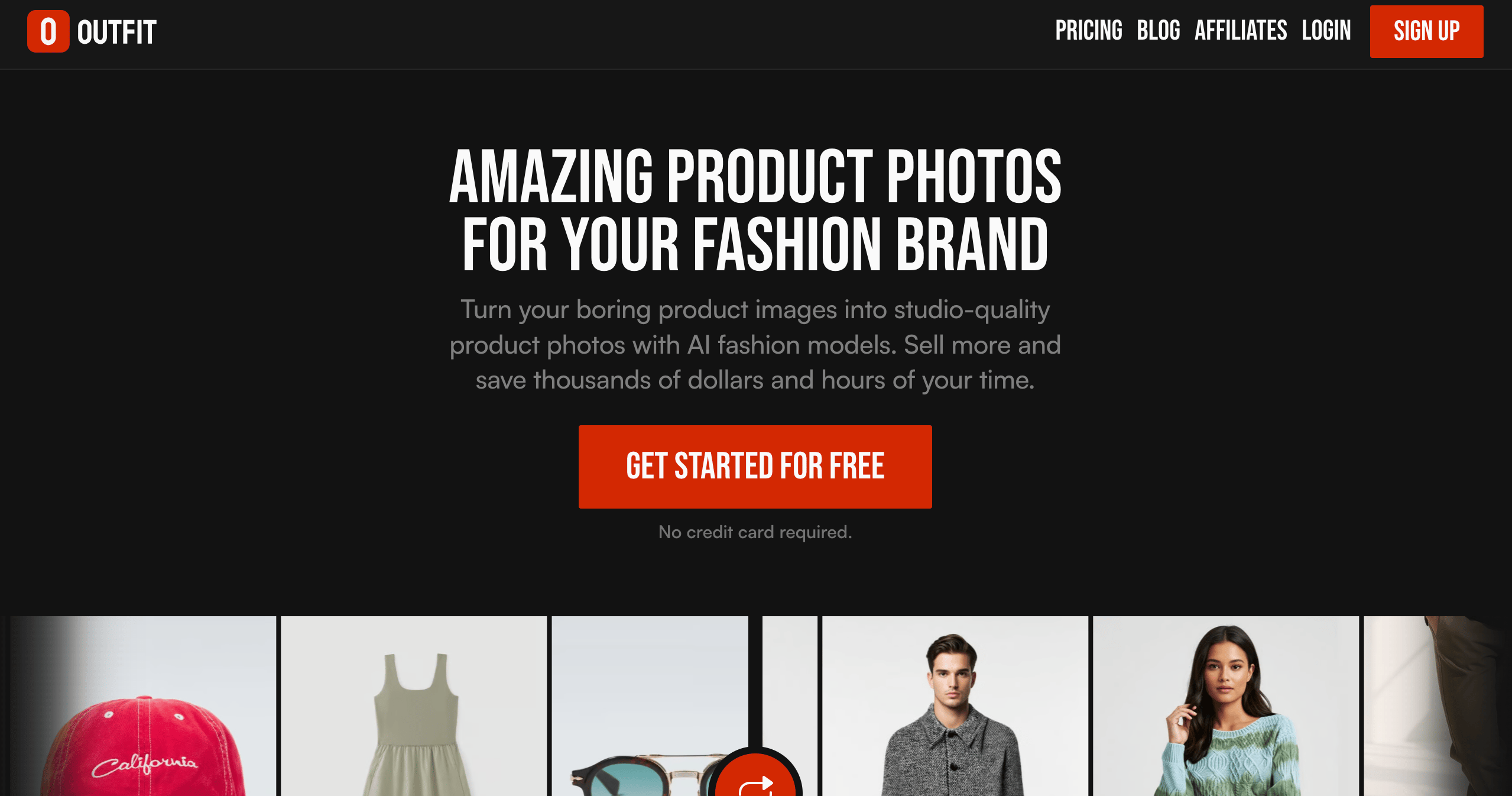 Outfit helps brands create complete fashion photoshoots, not just single images.