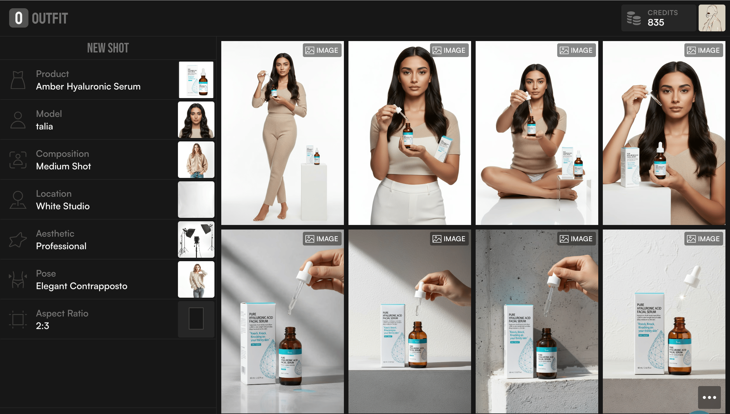 Endless Shots from One Product