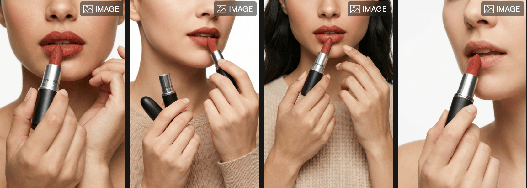 On-model results from Outfit, showing the product in use for a natural, lifestyle feel.