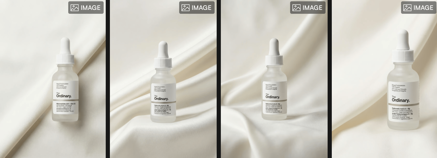 Product-only result generated with Outfit, focused on the packaging and product shape.