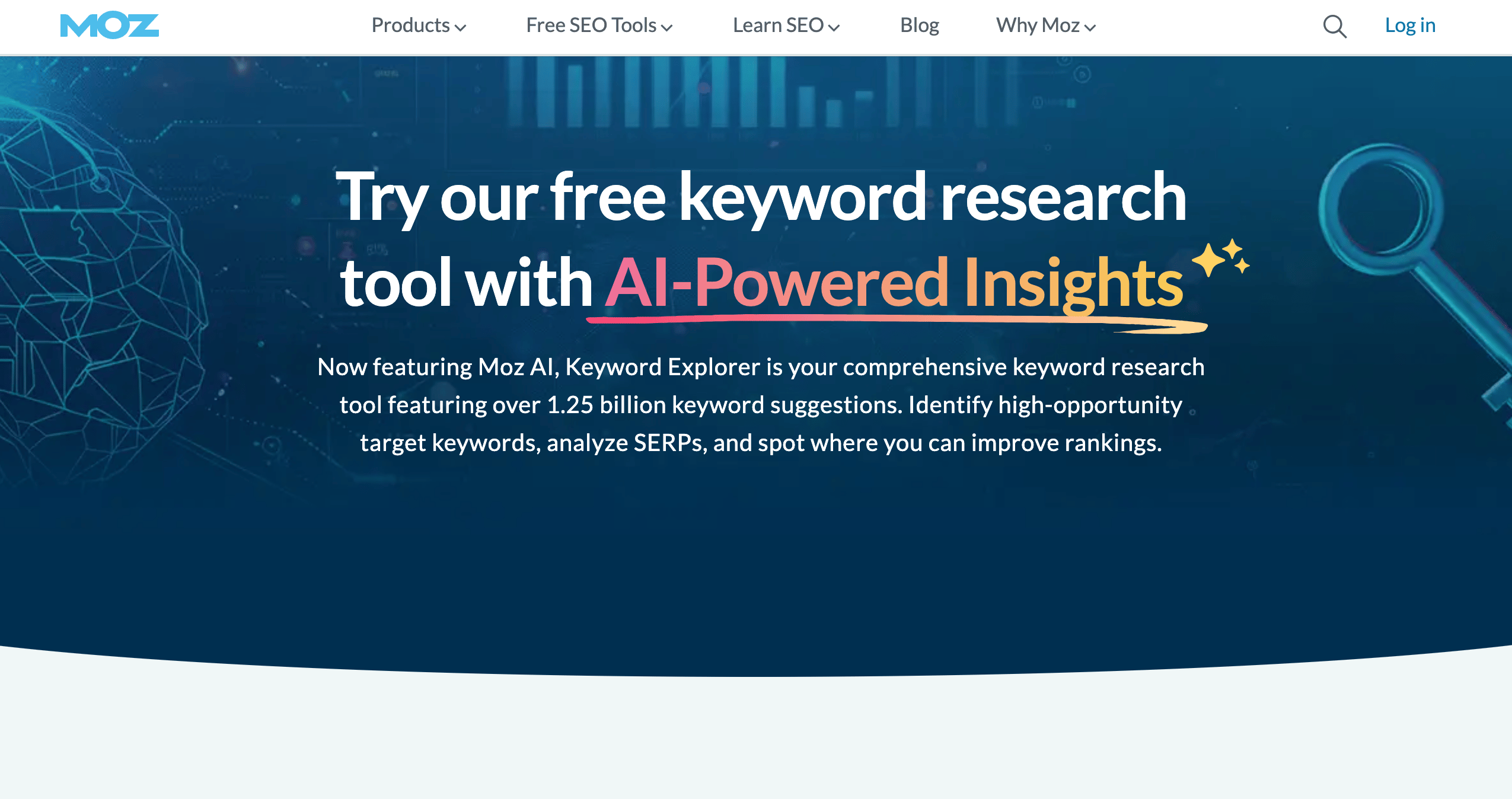 A cleaner, simpler way to find the right keywords.