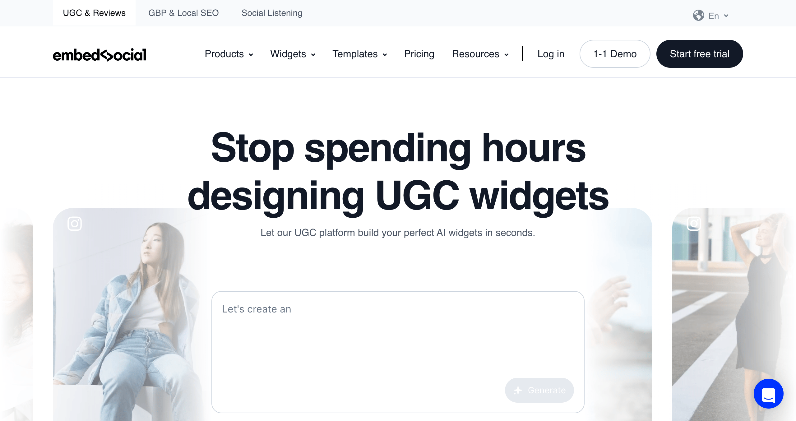 A lightweight UGC tool for small teams.
